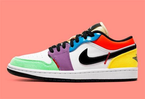 Official Look At The Air Jordan 1 Low Wmns Multicolor Dailysole