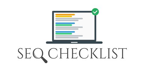 Seo Checklist