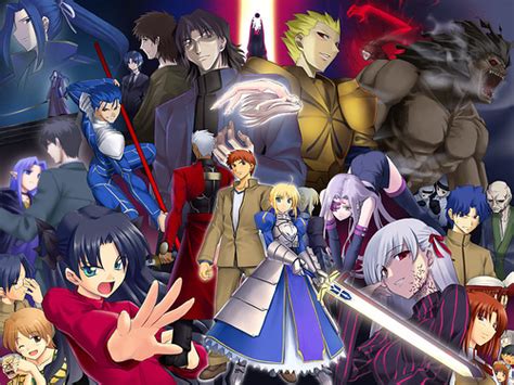 All Characters In One Place Fate Stay Night Photo