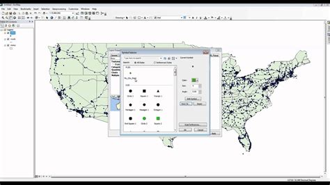 Arcmap Layer Symbology And Color Scheme Youtube