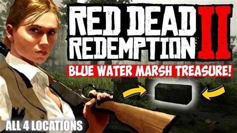 Red Dead Redemption 2 Online Bluewater Marsh Treasure Map Location
