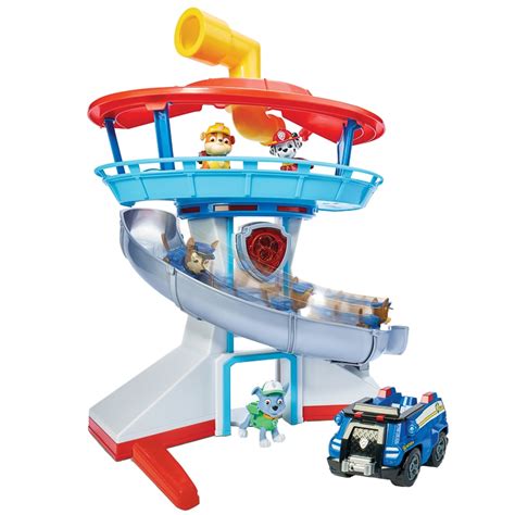 Paw Patrol Lookout Tower Video Patrol Paw Canina Lookout Patrulha