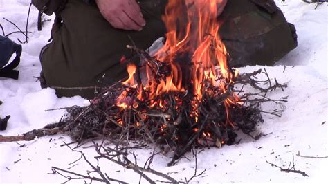 Emergency Survival Fire Starting Tip Youtube