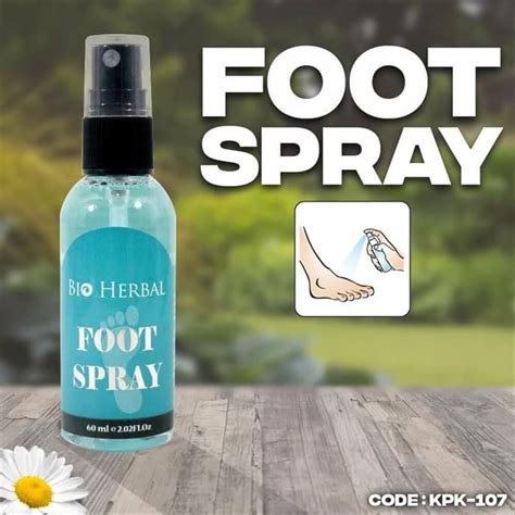 Bio Herbal Foot Spray Original BPOM - Pusat Stokis | Agen ...