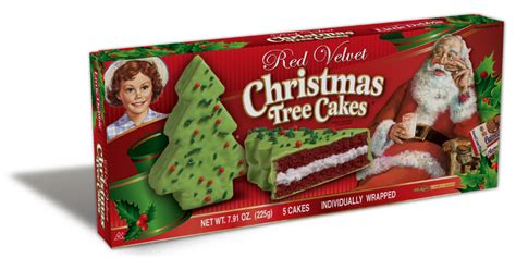 The holidaze little debbie christmas tree cakes. Red Velvet Christmas Tree Cakes | Little Debbie