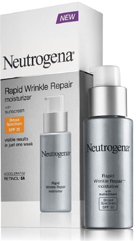 Neutrogena Rapid Wrinkle Repair Moisturizer Spf 30 1 Oz Pack Of 2