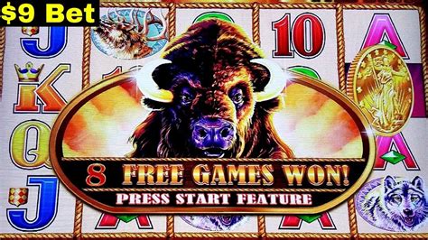 Buffalo Gold Slot Machine 9 And 720 Bet Bonuses Won Live Slot Play W