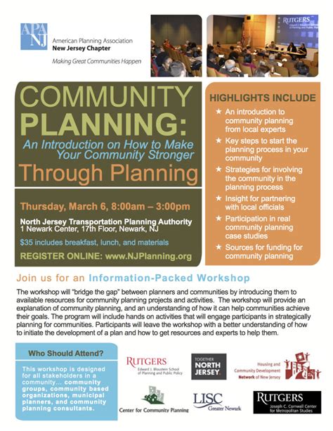 Community Planning An Introduction On How To Make Your Community