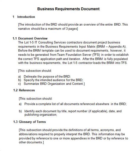 As a participant in the amazon services llc associates program, this site may earn from qualifying purchases. Sample Business Requirements Document - 6+ Free Documents ...