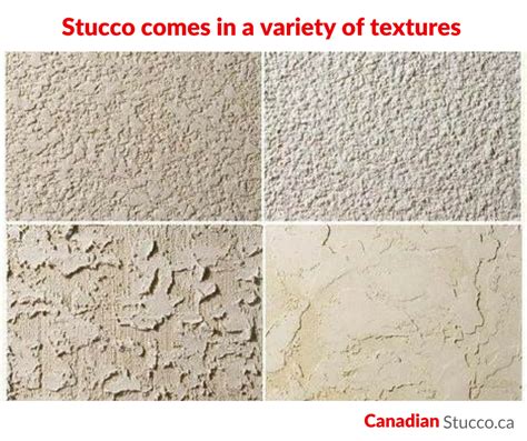 Did You Know That Stucco Comes In A Variety Of Textures Common
