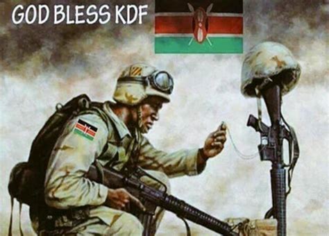 Kenyans On Social Media Pay Tribute To Gallant Kdf Soldiers