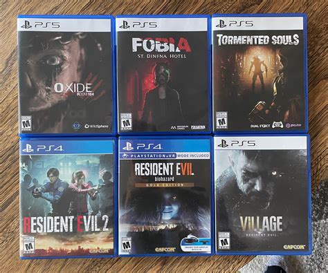My Physical Ps4ps5 Survival Horror Collection Any Recommendations