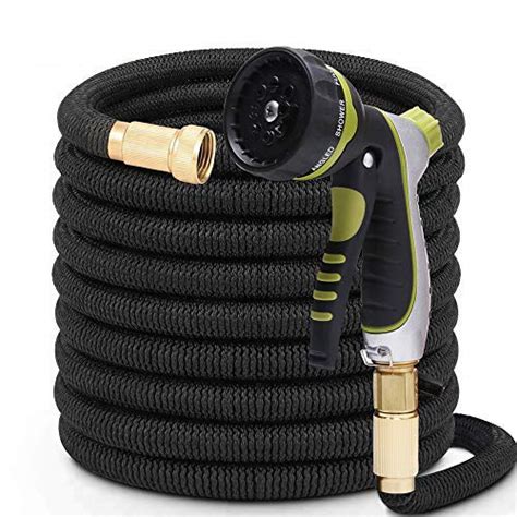 Upc 796391296145 100ft Expandable Garden Hose With 8 Function Nozzle