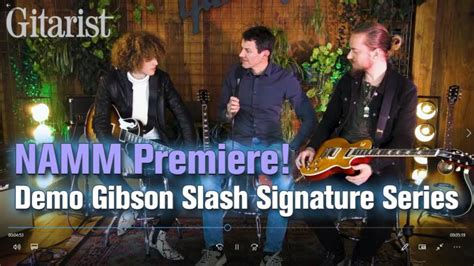 Namm 2020 Beursnieuws Video Onthulling Gibson Slash Collection Gitaristnl