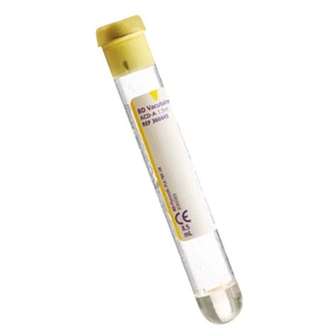 Bd Vacutainer 16mm X100mm Acd Glass Blood Collection Tubes