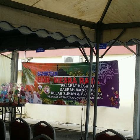 Pejabat kesihatan daerah seremban jalan lee sam 70590 seremban negeri sembilan darul khusus. Pejabat Kesihatan Daerah Manjung - Sitiawan, Perak
