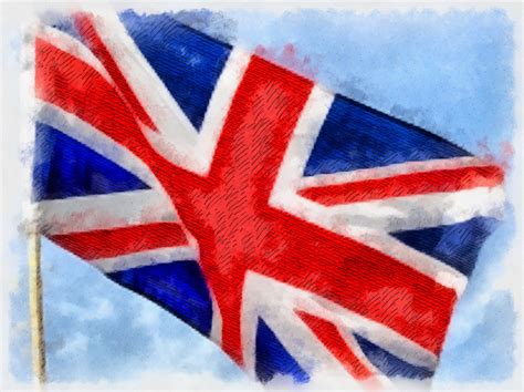Free Photo Uk Flag Painting Britain British Flag Free Download