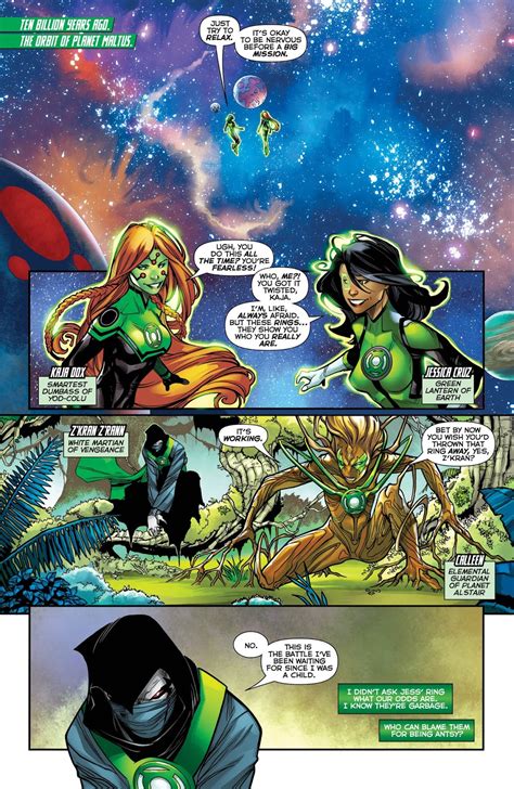 Weird Science Dc Comics Preview Green Lanterns 30