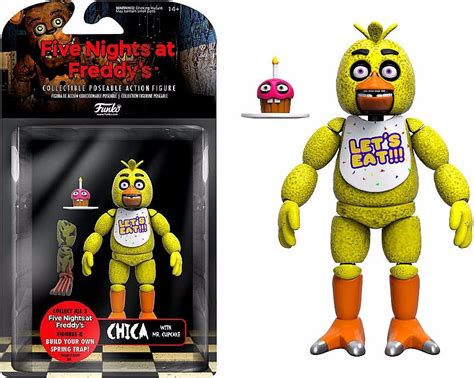 Fnaf Five Nights At Freddy S Chica With Cupcake Figura Funko 54900