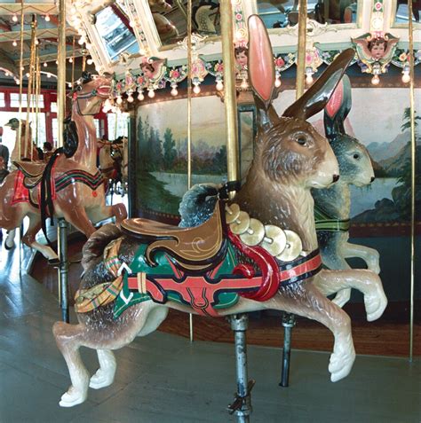 Historic Carousel Rabbits