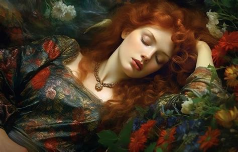 Face Girl Redhead Sleeping Hd Wallpaper Peakpx