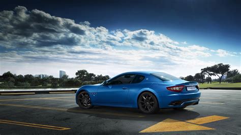 Free Download Maserati Granturismo Sport Blue Wallpaper Hd Car Wallpapers X For