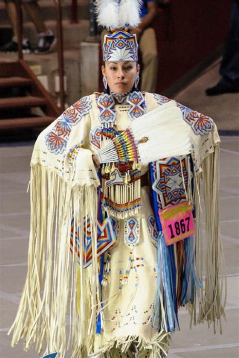 Powwow Buckskin Design Native American Dress Native American Clothing Native American Women