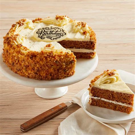 Happy Birthday Carrot Cake By