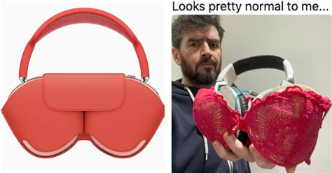 Apple releases airpods pro by tutankhhamun more memes. Apple's AirPod Max Headphones Look Like Bras And Now It's ...