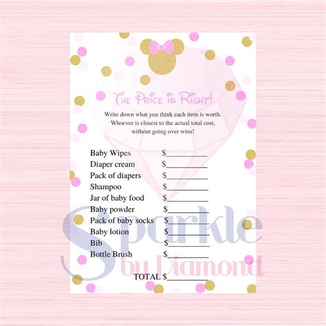 Pin On Minnie Mouse Baby Shower