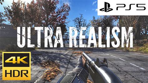 Fallout 76 Ultra Realism Ps5 4k 60fps Hdr Youtube