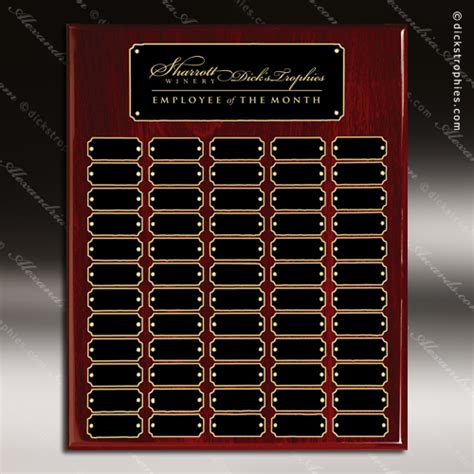 Large Perpetual Plaques 40 100 Plates