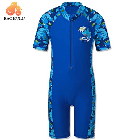 Buy Baohulu Shark Character Kids Swimwear One Piece