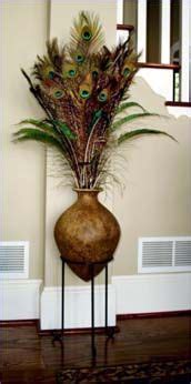 Peacock bedroom decor master interior. peacock feathers in a vase (With images) | Peacock feather ...
