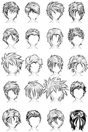 Finding the latest cool hairstyles for men has never been easier. 20 Male Hairstyles by LazyCatSleepsDaily on deviantART ...