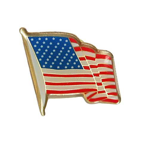 American Flag Lapel Pin By Competition Inc Mens