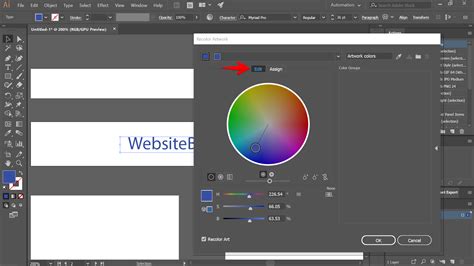 Where Is The Color Wheel In Illustrator