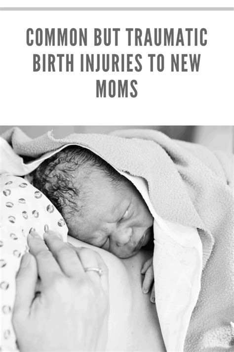 Common But Traumatic Mother Birth Injuries • Mommy S Memorandum