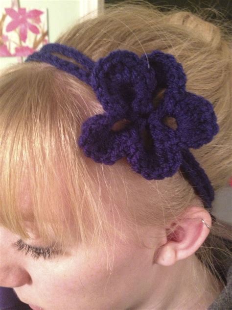 Flower Headband Flower Headband Flower Patterns Free Crochet Pattern