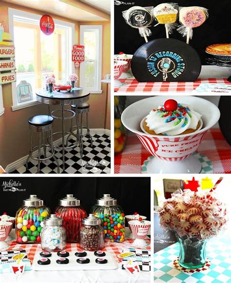 Select from premium retro dinner party of the highest quality. Retro 1950's Dad's Diner Father's Day Party Planning Ideas ...