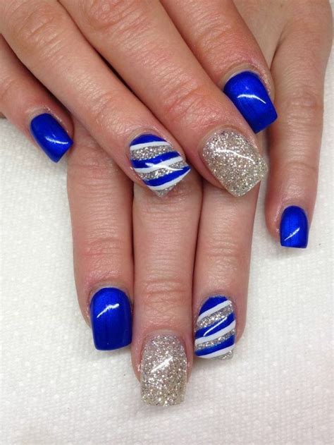 Gel Nails Nails In Deco Gel A Manicure Always Perfect But Nail Arts Blue Gel Nails