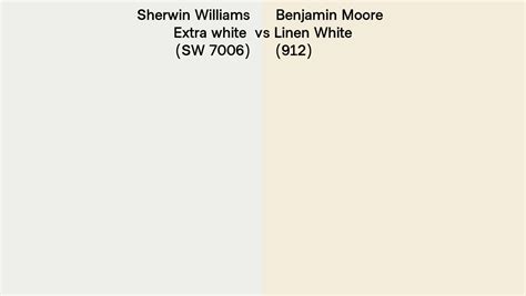 Sherwin Williams Extra White Sw Vs Benjamin Moore Linen White