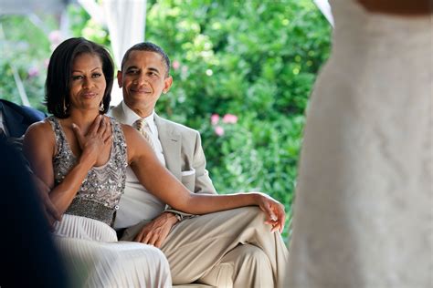 Filebarack And Michelle Obama Watching A Wedding