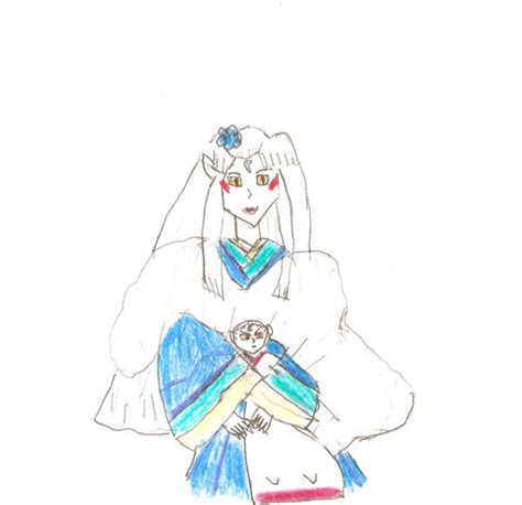 Baby Sesshomaru With Mom By Dancingkirby On Deviantart