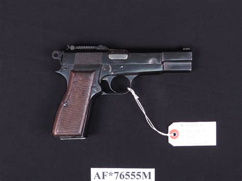 Browning M1935 High Power Semiautomatic Pistol National Museum Of