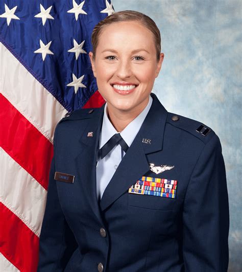 Georgina Is An Air Force Captain And Will Be Seen Wearing A Uniform