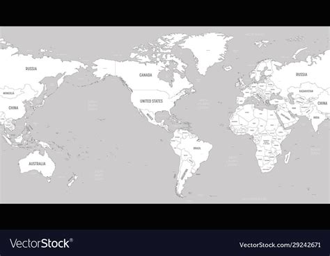 North America Centered World Wall Map Maps Com Com Vrogue Co
