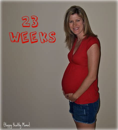 23 Week Pregnant Belly Pregnantbelly