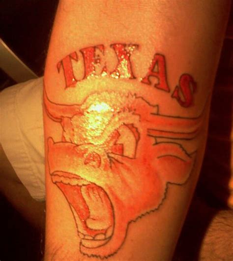 15 Awesome Texas Longhorn Tattoos
