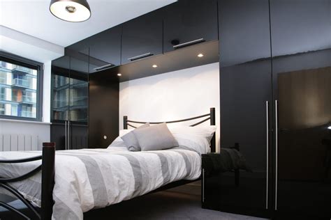 A modern bedroom does not have to be stark and cold. Ultra-modern bedroom - JOAT London